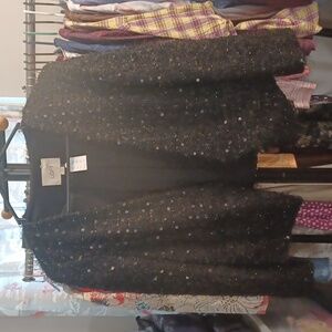 LOFT Black Short Blazer Size 6